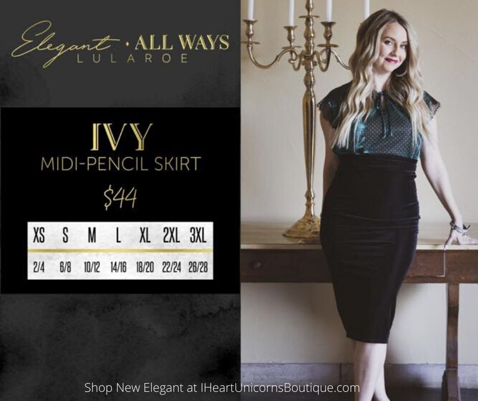 Lularoe Ivy Size Chart Elegant Always