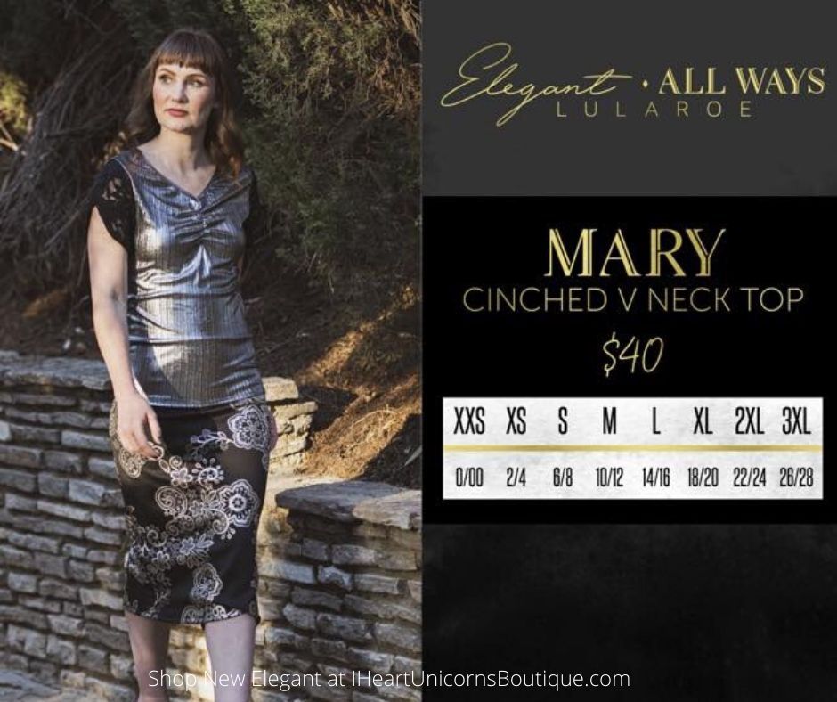 Lularoe Mary Size Chart Elegant Always