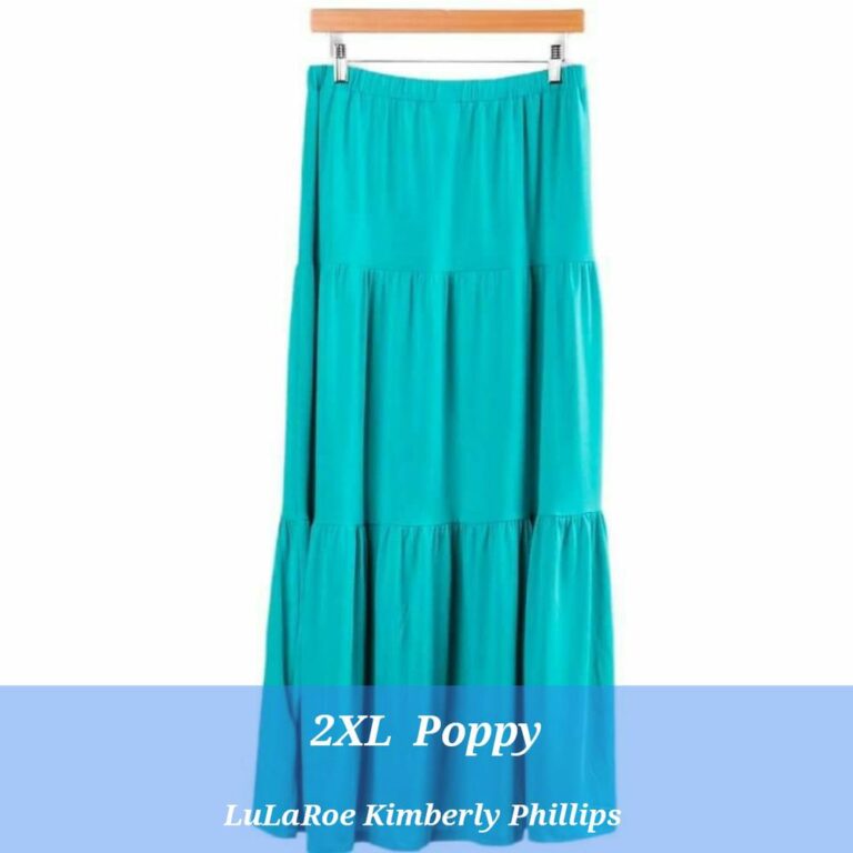 Lularoe Poppy Skirt Sonlet Sale 12