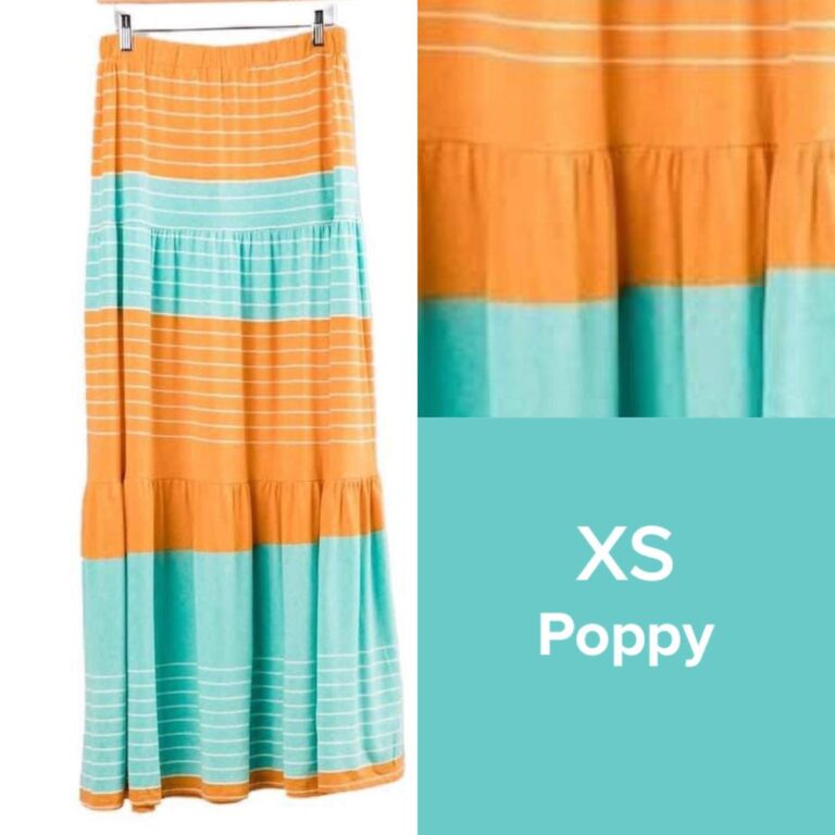 Lularoe Poppy Skirt Sonlet Sale 2