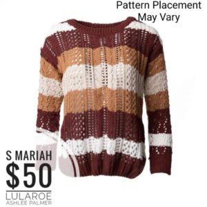 Lularoe Mariah Sweater Top Sonlet Sale 5