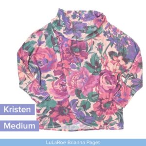Lularoe Kristen Cowl Neck Pullover Sonlet Sale 4