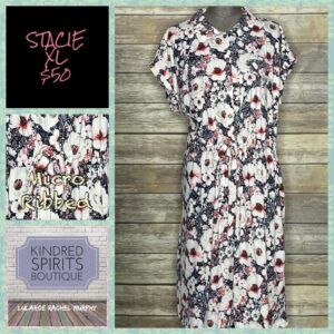 Lularoe Stacie Shirt Dress Sonlet Sale 12