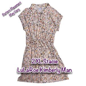 Lularoe Stacie Shirt Dress Sonlet Sale 14