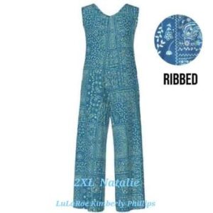 Lularoe Natalie Jumpsuit Sonlet Sale 16