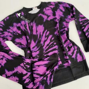 Lularoe Witch Please Hannah Purple Tie Dye