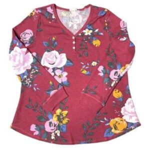 Lularoe Ruby Y-Neck Henley Sonlet Sale 11