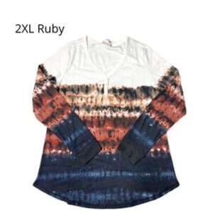 Lularoe Ruby Y-Neck Henley Sonlet Sale 12