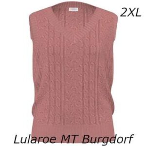 Lularoe Sonlet Sale Nadia Sweater Vest Details 5